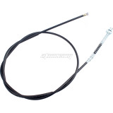 172cm 67 inch Rear Drum Brake Cable Line for 196cc 6.5 Hp Baja Heat Warrior Hensim Massimo MB165 MB200 Coleman Trail CT200U CT200U-EX BT200X Yerf-Dog Mini Bike Motorsports ATV Scooter Dirt Bike