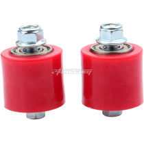 Chain Roller Slider Tensioner Wheel Guide Set Replaces for Yamaha YFZ350 YFZ 350 Banshee 1997-2006 ATV Quad Motorcycle - Red