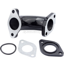 26mm Carburetor intake Manifold Gasket Spacer Kit for 110cc 125cc 140cc 150cc Kazuma ATV Lifan YX Dirt Bike 56-2 FA - Black