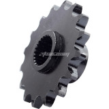 Front Sprocket 530 Chain 16 Teeth Front Sprocket Pinion High Strength For Gy6 150cc‑200cc ATV Quad Go Kart Chain Sprocket