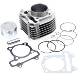Engine 61mm Big Bore Cylinder Kit With Piston Kit For Gy6 200cc Chinese Scooter Moped ATV Go-kart Motorcycle
