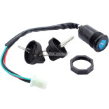 Same As Screw Fix Ignition Waterproof Switch With Keys For 50-250cc ATV Pit Dirt Bike 4 Wheel Quad Motorcycle