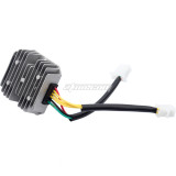 Voltage Regulator Rectifier 6 Wires For Chinese GY6 50 125 150CC 152QMI 157QMJ Scooter Moped SUNL JCL Dirt Bike CH125 Motorcycle - Silver