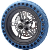 Rear Tire 8.5in Wheel Assembly with 120mm Disc Brake Disk Wheel Hub for Xiaomi M365 PRO/PRO2 Model Electric Scooter