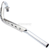 28mm Muffler Exhaust Pipe System For KLX SSR XR50 CRF50 107 110cc Chinese Pit Trail Dirt Bike Motorcycle Parts