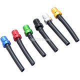 Tank Colorful Cap Gas Fuel Petrol Valve Vent Two-way Breather Hose Black Tube For For ATV Pit Dirt Bike 4 Wheel Quad Motorcycle