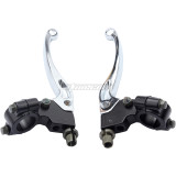 Chrome 7/8 inch 22mm Motorcycle Brake Clutch Lever Perch For Honda CRF50 XR50 Pit Dirt Bike Motorcycle