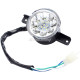 12V 14 LED Front Head Light Lamp Headlamp 3 Wire Buckle for 50cc 70cc 90cc 110cc 125cc Chinese TaoTao 110cc Peace Motorsports Quad Coolster ATV Kids Four Wheeler