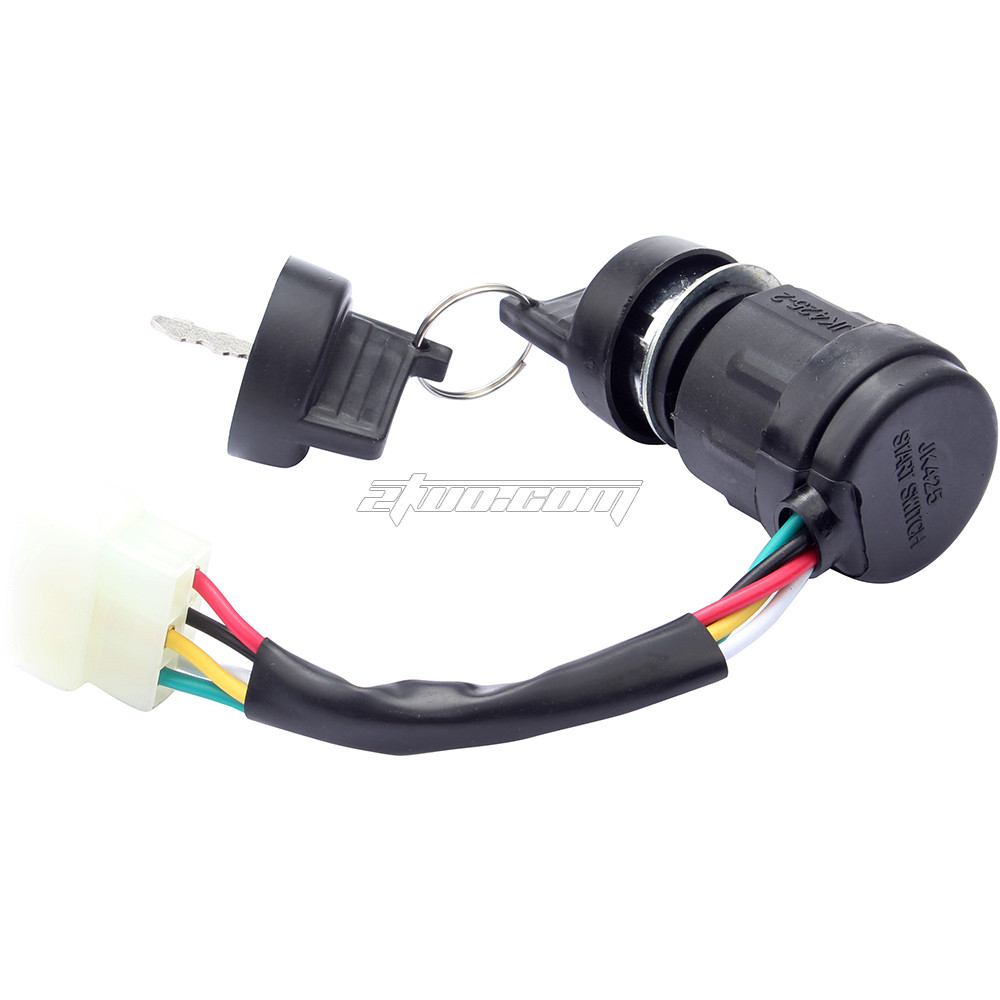 US 3.12 US 3.90 5 Wire 5 pin Ignition Key Switch Start Engine