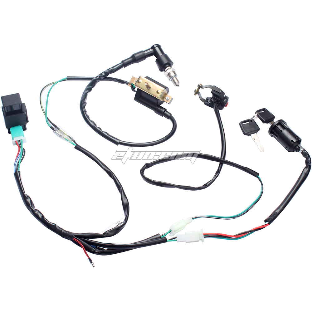 US$ 5.52 ~ US$ 6.90 - Wire Harness Wiring Loom CDI Ignition Coil Spark