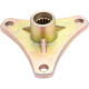 Rear Wheel 77mm 17T Spline 3 Stud Axle Hub Flange Fit for 50-110cc ATV50-125CC Go Kart 4 Wheel Motorcycle