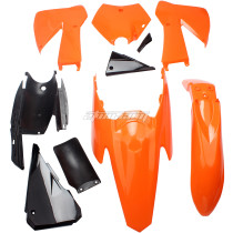 Full Plastic Fairing Set body Kits Plastic Fender For KTM85 150 250CC Dirt Pit Dirt Bike Plastic Motorcycle