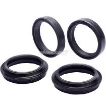 47x58x11 Fork Damper Oil Seal and 47x58x14.5 Dust Cover Lip For Honda CR250R KX250F CRF250X CRF250R CRF450R CRF450X NSR500 CRF450 Pit Dirt Bike