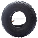 2.80/2.50-4inch 8.5in Tire and Inner Tube with TR87 Bent Valve Stem For Pneumatic Hand Truck Utility Cart Lawn Mowers Wheelbarrows Dollies Scooters Electric Wheelchairs