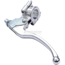 New 7/8 Left 22mm Chrome Clutch Brake Handle Lever Perch for Honda XR50 XR70 CRF50 SSR 50-160cc Coolster ATV BUGGY QUAD Pit Dirt Motor Bike