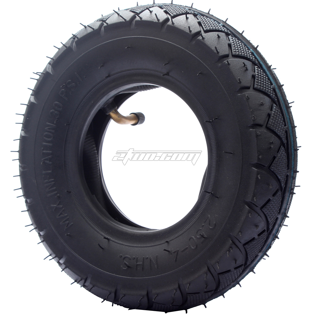 Set Of FOUR 2.80/2.50-4 Inner Tubes With TR87 Stems - Also Fits 8x3.00-4, 9x3.50-4, 2.80-4 Tires