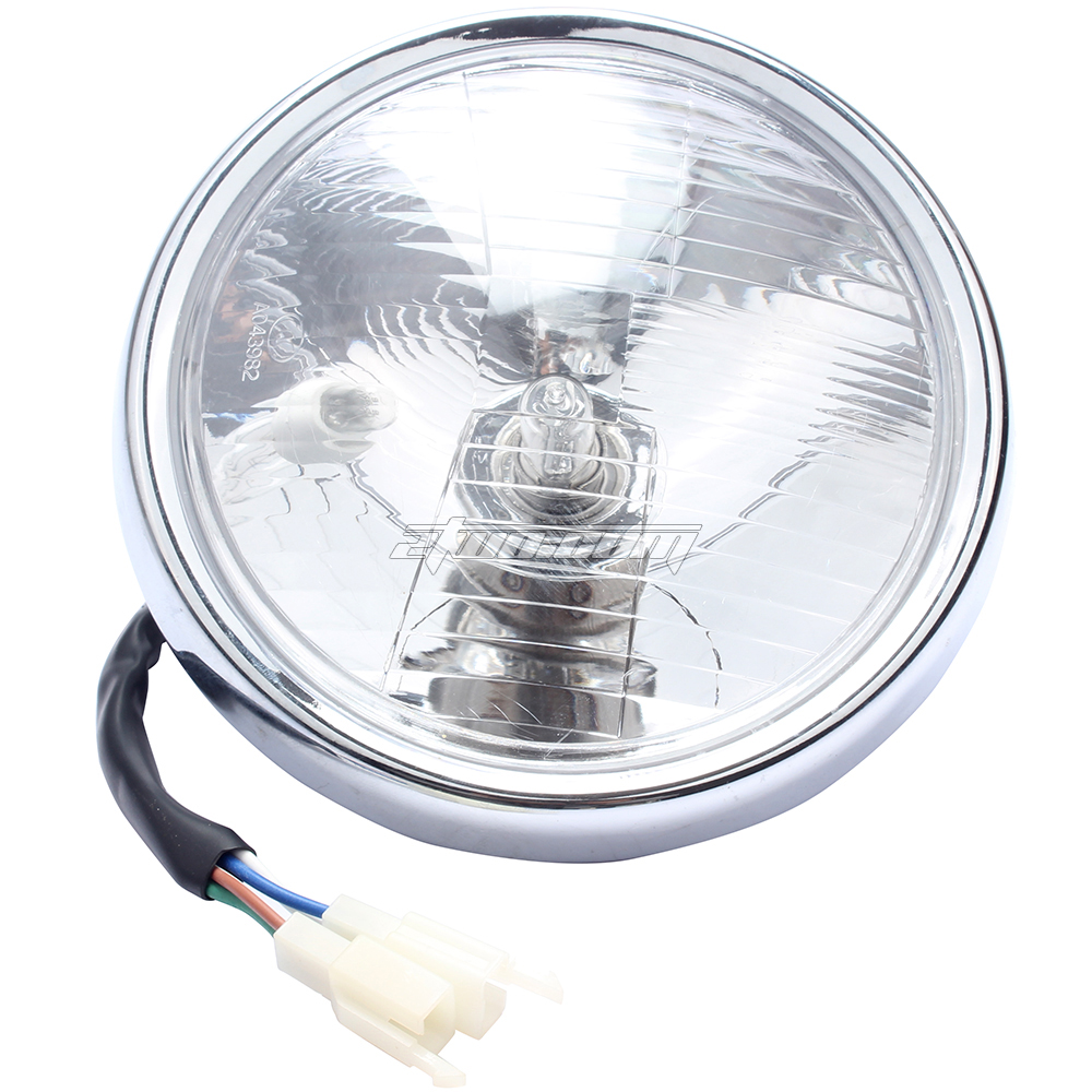 Honda Chrome Head Light Bowl (Double Warning Light) suitable for use with Z50J