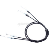 Pull Push Throttle Cable For HONDA CRF250R CRF450R CRF250X CRF450X RMZ250 RMZ450 KX250F FCR Pit Dirt Bike Motorcycle