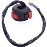 7-Wire Female Connector Kill Light Start Switch For 50cc 70cc 90cc 120cc 150cc 250cc ATV Kazuma Taotao Coolster Quad Dirt Pit Bike 7/8inch Handlebar