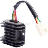 Ignition Ignite System Voltage Regulator Rectifier For GY6 50CC-150CC 4Pin 4Wire Moped Scooter ATV Pit Dirt Motorcycle