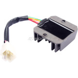 Ignition Ignite System Voltage Regulator Rectifier For GY6 50CC-150CC 4Pin 4Wire Moped Scooter ATV Pit Dirt Motorcycle
