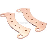 Front Rear Severe Duty Sintered Metal Brake Pads Kits For POLARIS RZR XP 4 Turbo RZR XP4 Turbo FA680 ATV