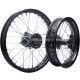 12/15mm Front 1.40-14 OR 1.6-17 Rear 1.85-12 OR 1.85-14 Alloy Wheel Rim Hub For 50-160CC CRF XKL BBR TTR XR Pit Dirt Bike - Black