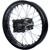12/15mm Front 1.40-14 OR 1.6-17 Rear 1.85-12 OR 1.85-14 Alloy Wheel Rim Hub For 50-160CC CRF XKL BBR TTR XR Pit Dirt Bike - Black