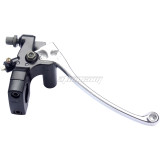 25mm 1 Inch Left Handle Clutch Lever With Mirror Thread for Honda CB400SF CB250 Harley Dyna Softail Glide Road Glide Street Glide Sportster Motorcycle