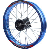 12/15mm Front 1.85-14inch Alloy Wheel Rim Hub For 50-160CC CRF XKL BBR TTR XR BSE Pit Dirt Bike Motorcycle - Blue