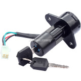 4 Wires Ignition Switch Lock With 2 Keys Set Fit For Suzuki GS125 Motorcycle
