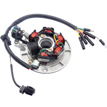 5 Wire 6 Pole Magneto Stator Coil Generator for Lifan Yinxiang Kick Start 140CC 150CC 160CC Pit Dirt Bike Scooter Moped ATV Motorcycle