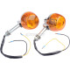 M12 Turn Signal Indicator Light for Honda Twinstar 200 Super Cub 50 CT70 90 XL100 CB350 CM125 400 CB450 CB750 Motorcycles