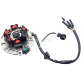 5 Wire 6 Pole Magneto Stator Coil Generator for Lifan Yinxiang Kick Start 140CC 150CC 160CC Pit Dirt Bike Scooter Moped ATV Motorcycle
