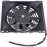 Radiator Fan Electric Cooling Thermal Fan Motor 12V for Chinese 150cc 200cc 250cc ZONGSHEN LIFAN Quad ATV 4 Wheeler Go Kart Dirt Pit Bike UTV Motorcycle