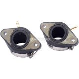 Carburetor Intake Manifold Pipe Interface Adapter For Yamaha XV400 XV 400 Virago 91-94 XV535 XV 535 88-01 XV500 XV 500 1992-1998