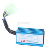 6 Pin CDI Ignition Coil Aluminum alloy Racing CDI Box for Motorcycle 125cc 150cc 200cc 250cc Pit Dirt Bike Scooter ATV - Blue