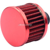 12MM Car Accessories Oil Cold Air Intake Crank Case Turbo Vent Breather Filter Universal Interface Motorcycle Air Filter