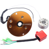 Racing Magneto Stator Ignition CDI Box For 110cc 125cc 140cc Engine Chinese Lifan YX Pit Dirt Bike Motor Motorcycle - Gold