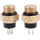 16mm 65° 80° Double Water Temperature Control Sensor Radiator Thermal Cooling Fan Switch For 250cc Water Cooled Quad 4 Wheeler ATV Motorcycle