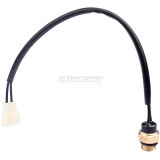 16mm 65° 80° Double Water Temperature Control Sensor With Cable Wire Harness Plug Radiator Thermal Cooling Fan Switch For 250cc Water Cooled Quad 4 Wheeler ATV Motorcycle