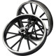 Black Aluminum Wheel Hub 2.50-10 Front Rear For Pocket Mini Moto 47cc 49cc Pit Dirt Bike Scooter Motorcycle - Black