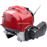 44-5 Brush Cutter Grass Trimmer Lawn Mower 4-stroke Engine With Transmission Gearbox For 43cc 47cc 49cc 52cc Mini Motorcycle ATV Small Scooter Moped