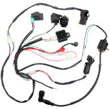 CDI Wiring Harness Loom Solenoid Rectifier for XR50 CRF50CC-110cc Pit Dirt Bike Electric Start Engine Motorcycle