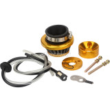 Air Filter Inlet Pipe Fuel Line Tube For Mini Moto 43cc 49cc 40-5 Pocket Bike Scooter Moped Motorcycle - Gold