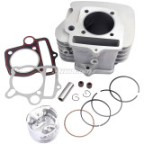 Cylinder Piston Ring Gasket Kit For 56mm Bore YinXiang YX 140CC 1P56YMJ 1P56FMJ 1P56FMJ-5 Engine Dirt Pit Bike