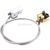 Rear Foot Hydraulic Master Brake Pump Assembly Fit For Drift Track Kart DIY Three Wheel Quad Karting Buggy ATV 4 Wheel