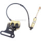 12MM Hydraulic Rear Disc Brake Caliper 50cc 70cc 90cc 110cc 125cc 140cc For Motorcycle CRF50 XR50 BBR KLX PRO Pit Dirt Bike Motorcycle - Gold