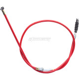 Clutch Cable 50cc 70cc 90cc 110cc 125cc 140cc CRF/XR50 BBR KLX110 Motorcycle ATV Quad Scooter Go Kart Moped Dirt Pocket Mini Bike - Red