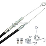71 inch Go Kart Throttle Cable Brake Return Throttle Pedal Springs Kit for Predator 212cc Engine GX160 GX200 196cc 8252-1390 Manco ASW Kandi American Sportworks Go Kart Lawn Mower